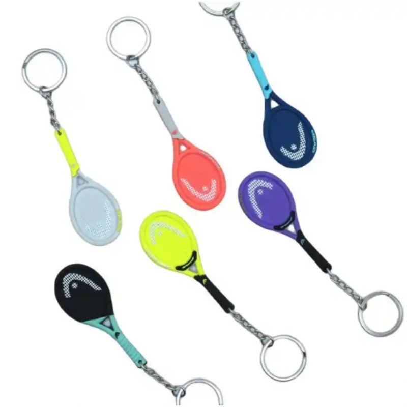 Wsnbwye Overgrips Rackets llaveros Anime Sublimation DIY CHAVEIRO Rackets Designed Key Chain