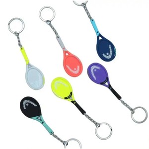 Wsnbwye overgrips vợt llaveros Anime thăng hoa Tự làm chaveiro vợt Móc chìa khóa được thiết kế - Product Image 1