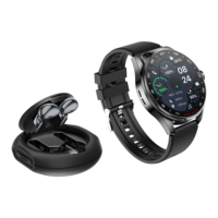 Reloj Inteligente Redondo con Auriculares Inalámbricos D9E 2026, Nuevo Diseño 2 en 1, Llamadas BT, Música, Frecuencia Cardíaca, Oxígeno en Sangre, Reloj Inteligente con Auriculares
