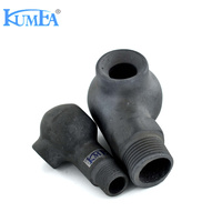 Buse vortex en carbure de silicium KUMEA, buse cyclonique SiC à filetage externe, embout de pulvérisation pour refroidissement et dépoussiérage pour épurateur humide