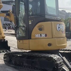 Mini-excavatrice CAT 303.5E, poids opérationnel de 3,5 tonnes, capacité de la benne de 0,13 m³, modèle 2021, d'occasion - Product Image 1