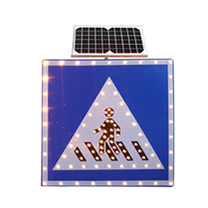 <span class=keywords><strong>Segnaletica</strong></span> Stradale all'Ingrosso, Segnale Lampeggiante a Energia Solare, Cartello LED Lampeggiante per Strade, Vialetti e Parcheggi - Product Image 3