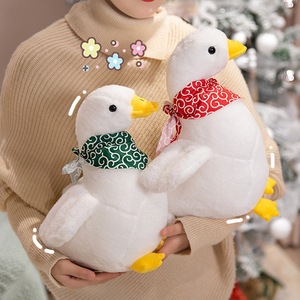 Peluche Grande Anatra Bianca da Fattoria, Regalo per la Festa dei Bambini, Animale di Peluche Popolare Stile Internet, Morbido per Bambini e Bimbi Piccoli - Product Image 2