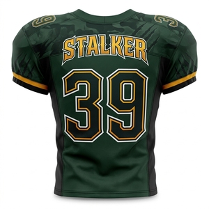 Nouveau Maillot de Football Américain Personnalisé 2026 de Qualité Supérieure, Imprimé Numérique, Unisexe, Col en V, Manches Courtes, Maille Respirante 100% Polyester - Product Image 6