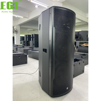 Haut-parleur passif pleine gamme EGT Dual 15 pouces, 3200W de puissance de crête, 4 ohms, haut-parleur audio professionnel pour scène extérieure et intérieure