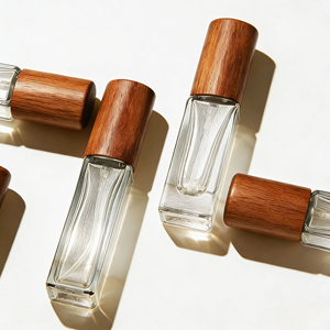 Botella de Perfume Recargable de Bolsillo de 3ml 5ml 10ml con Pulverizador y Tapa Dorada - Product Image 2