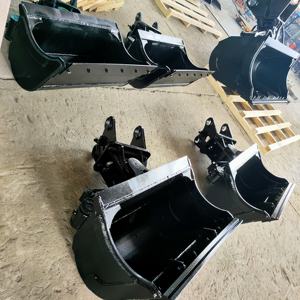 Accesorio de obras de maquinaria de construcción Cubo de inclinación giratorio hidráulico para excavadora - Product Image 4