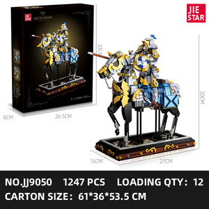 JIESTAR JJ9050 1247 Piezas, Serie de Películas, Caballero Medieval, Bloques de Construcción, Modelo de Juguete Educativo Técnico, Regalo Festivo - Product Image 6