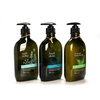 Gel Douche Exfoliant au Parfum Floral Bio Herbal Bodywash Bain Effet Blanchissant et Éclaircissant Naturel-Vente en Gros