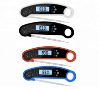 Termometer Daging Instan Baca Antiair, dengan Kalibrasi dan Lampu Latar