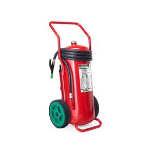 Extintor de Incendios con Ruedas Green Wave de 50 Litros, Sin Flúor, Alta Calidad, Fábrica Italiana 19508-701, Polvo Seco Clase Aluminio EN - Product Image 1