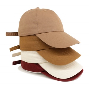 หมวกเบสบอลทรง 6 แผง ปักลายวินเทจ ผ้าฝ้ายซักล้าง แบบขายส่ง สั่งทำได้ พร้อมปักโลโก้ สำหรับทั้งชายและหญิง - Product Image 1