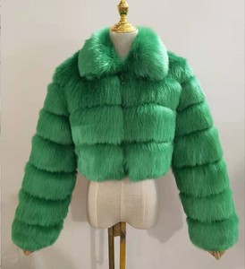Abrigo de invierno Liu <span class=keywords><strong>Ming</strong></span> para mujer, chaquetas informales de talla grande a la moda, manga larga, piel sintética, relleno de algodón, ropa de calle al por mayor - Product Image 3
