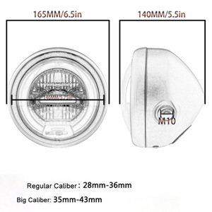 Phare LED rétro modifié pour moto GNCG, lumière froide à ouverture, feux de jour, phare avant Guangzhou - Product Image 4