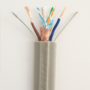 <span class=keywords><strong>Cable</strong></span> de Elevador Plano de PVC con Aislamiento Certificado a Prueba de Agua de Alta Calidad, 24 Núcleos, Cat6 - Product Image 4