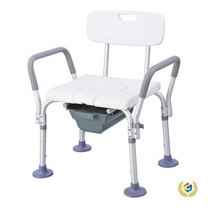 Tabouret de douche, chaise de toilette en alliage d'aluminium antidérapante avec tiroir, urinoir pour personnes âgées, équipement de sécurité pour la salle de bain - Product Image 3