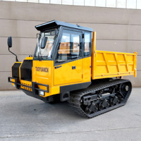 Camion à benne hydraulique amphibie tout-terrain pour le transport agricole, la construction et l'agriculture, prix d'usine à vendre