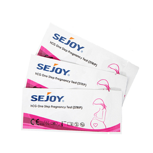 Kit de <span class=keywords><strong>test</strong></span> de bandelettes <span class=keywords><strong>hcg</strong></span> Sejoy bandelettes de <span class=keywords><strong>test</strong></span> de grossesse <span class=keywords><strong>hcg</strong></span> - Product Image 1