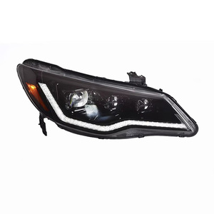 Para Honda Siming Faróis Regra do dia de montagem Civic FD2 Modificado LED Day Running <span class=keywords><strong>Lights</strong></span> Turn signal Lens Faróis - Product Image 2