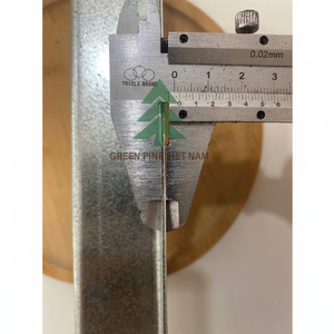 1,15mm BMT Z275 aleación de acero galvanizado Canal en U compatible con ASTM pared almacén esquina proyectos corte personalizado - Product Image 1