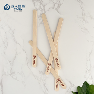 Palitos de Madera para Helados de 140 mm, Aptos para Alimentos, Palitos de Madera <span class=keywords><strong>Jumbo</strong></span> para Helados con Logotipo Estampado en Caliente para Moldes de Helados Grandes - Product Image 2