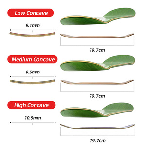 Kit de planche à roulettes <span class=keywords><strong>Ardea</strong></span> AR8601 7.75/8/8.25/8.5 pouces, moyenne taille, OEM, vide, pas cher, en bois d'érable chinois, double rocker - Product Image 4