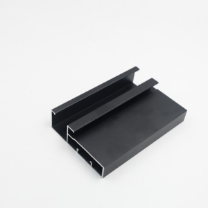 Matt Đen tủ bếp nhôm cửa xử lý chải vàng Nhôm hồ sơ vàng hồng 45mm màn trập hồ sơ - Product Image 5