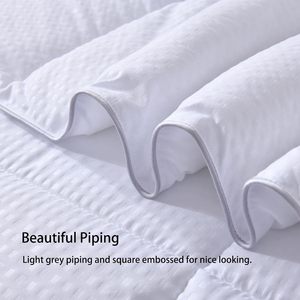 Couette King légère-Couette blanche à insérer vers le bas Literie alternative Couettes King Size - Product Image 2