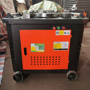 Máy uốn thép cây cơ khí gw50 380V 4Kw 6-40mm vuông thép Cây máy uốn - Product Image 4