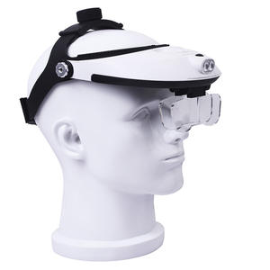 MG81001-H 1.0X1.5X2.0X2.5X3.5X5 Lens Afneembare Medische LED Helm Vergrootglas <span class=keywords><strong>Optivisor</strong></span> Koplamp glas Vergrootglas - Product Image 3