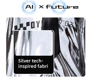 Abbigliamento Moderno Unisex per Danza Jazz e Spettacoli, Completo in Poliestere per Bambini, Costume con Paillettes Lucenti, Uniforme per Danza <span class=keywords><strong>di</strong></span> Strada - Product Image 5