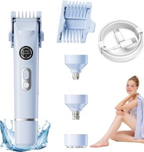 2026 mới nhất 4 trong 1 đôi đầu thiết kế điện Lông mày Mũi Cắt Tỉa Mini Lady Máy cạo râu và tông đơ - Product Image 1