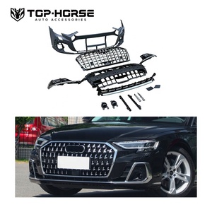 Aud-i <span class=keywords><strong>A8L</strong></span> S8 Horch Edition กันชนชุดบอดี้ซ่อนชุดอัพเกรดกระจังหน้า - Product Image 1