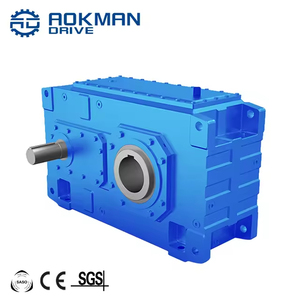 Réducteur de vitesse industriel à engrenages hélicoïdaux en fonte série H pour machines de cimenterie intensives - Product Image 1