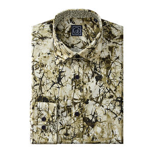 Chemise décontractée homme sur mesure en popeline écologique 100 % coton imprimée numériquement pour l'automne, style streetwear et week-end - Product Image 4