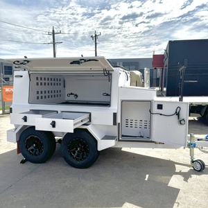 HERUI Tradesman <b>Cargo</b> Utility <b>Trailer</b> Waterproof Transport Storage Customized Size 3 Unit Payload - Product Image 5