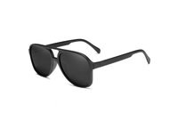 Fabricant OEM/ODM, vente en gros, lunettes de soleil polarisées UV400 ovales personnalisées avec logo, unisexes, pour la conduite en plein air, les voyages, modèle 7129