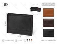 Portafoglio in Pelle da Uomo Senza Fogli Staccabili, Set Regalo in Elegante Confezione, Regalo Personale alla Moda - Product Image 1