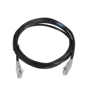 Cina tonde/Flat Cat5E Cat6 Cat6A Rj45 cavo Patch cavo rete Ethernet 3M Patch Cord prezzo