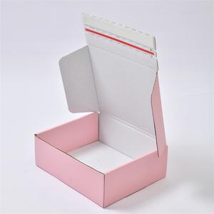 Couleur personnalisée 2mm ondulé Mailer sous-vêtements boîte d'emballage écologique recyclable pour la lingerie expédition stockage en gros - Product Image 5