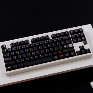Aifei Keycaps rétro SFC 122 touches Profil Cherry Blanc Transparent Keycaps en PC pour <span class=keywords><strong>clavier</strong></span> mécanique DIY <span class=keywords><strong>ISO</strong></span> touches - Product Image 2