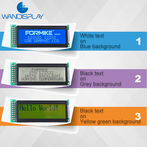 Wandisplay Customizable Monochrome LCD 12232 122x32 DOT <strong>Matrix</strong> Monochrome Mini LCD COB Display