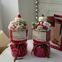 Ornements de Noël en crochet, poupées en peluche, bouquets, cadeaux d'anniversaire parfaits pour les petites amies, produits finis, fleurs