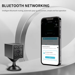 กล้องวงจรปิดไร้สายขนาดเล็ก ใช้พลังงานต่ำพิเศษ แบตเตอรี่ 1200mAh รองรับ WiFi และ BLE เชื่อมต่อรวดเร็ว พกพาสะดวก บันทึกวิดีโอเพื่อความปลอดภัย - Product Image 2