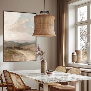 Arte Mural Moderno Personalizado, Pintura Abstracta Acrílica Hecha a Mano, Naturaleza Muerta de Lujo sobre Lienzo, Arte Texturizado 3D para Hogar y Hotel - Product Image 3