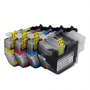 ใช้ได้กับเครื่องพิมพ์บราเดอร์ LC391MFC-J3930DW <span class=keywords><strong>J2330DW</strong></span> J2730 J3530DW สำหรับตลับหมึก LC3919XL สีดำ 65 มล. น้ำเงิน/ม่วง/เหลือง 20 มล. แต่ละสีพร้อมชิป สีเหลือง - Product Image 1