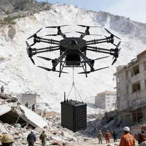 Dron Industrial de Alta Resistencia GT300, Carga Útil de 300 kg, Larga Duración, Motor sin Escobillas de 16 Rotores, 4K UHD, Soporte de Altitud de 6000 m - Product Image 2