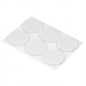 Felt Glides 6 pièces, protections rondes pour meubles, pour tapis - Product Image 2