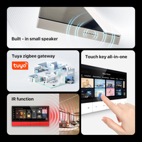 TYSH Tuya Smart Android 11 Télécommande vocale Panneau de contrôle central domestique Interface USB IPS 8 boutons DIY RS485 3 interrupteurs relais de lumière