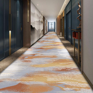 Tapis d'hôtel Axminster sur mesure <span class=keywords><strong>QQ</strong></span>, 80 % laine |   Revêtement de sol de luxe <span class=keywords><strong>en</strong></span> fil 3 plis, haute résistance |   Tapis de salle de bal ignifuge Bfl-s1 - Product Image 3